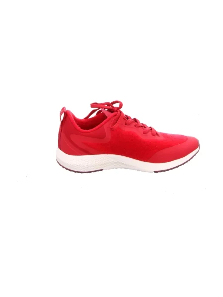 Sneakersy Tamaris skórzane czerwone