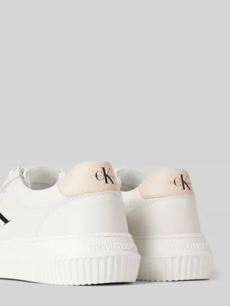 Sneakersy Calvin Klein Jeans chunky białe