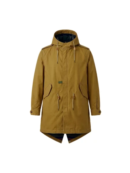 Woskowana parka Chesapeake's brązowa