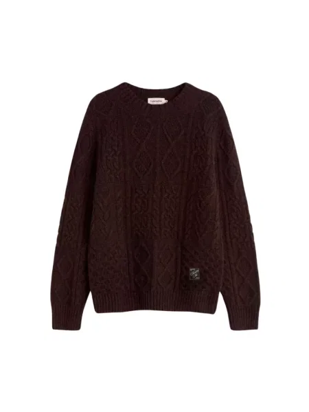 Sweter Thinking Mu brązowy