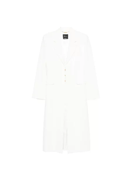 Palton Blumarine alb