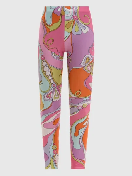 Леггинсы Pucci с принтом розовые