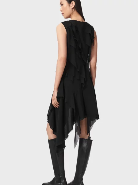 Платье Allsaints черное