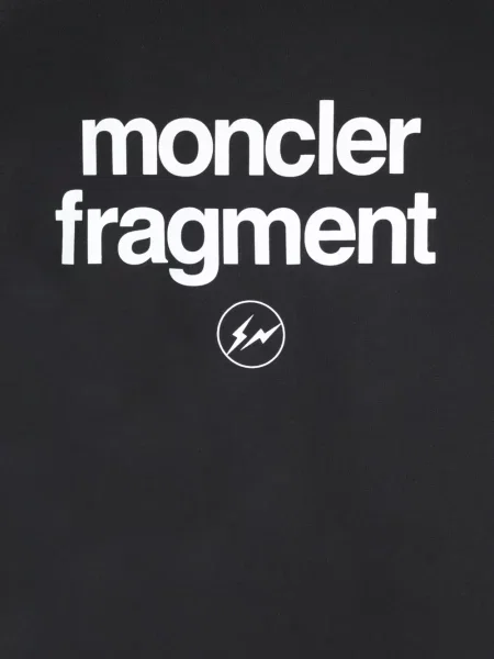 Tricou Moncler cu imagine negru