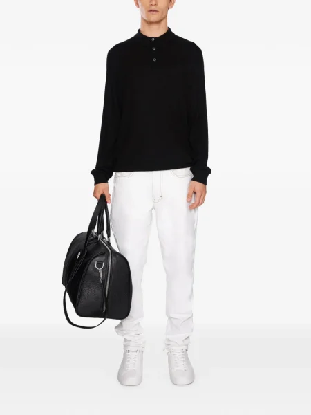 Polo Place Of ëlms cu broderie negru