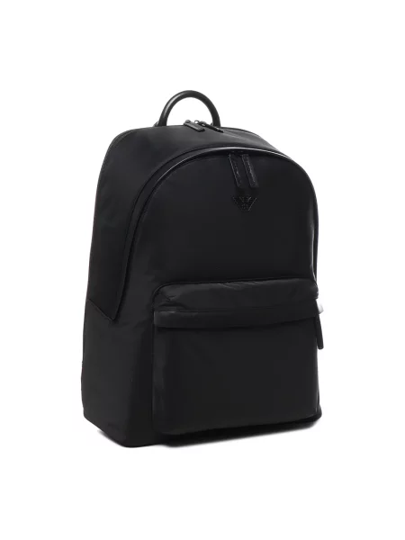 Torba Emporio Armani skórzana czarna