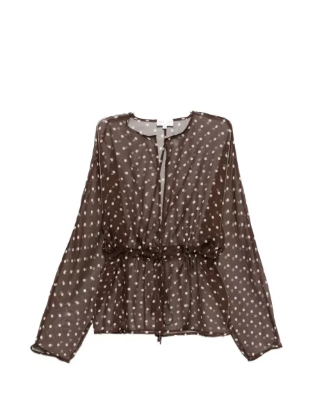 Bluză P.a.r.o.s.h. cu buline maro
