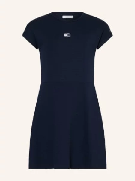 Tommy Hilfiger Jerseyové Šaty tmavě modrá
