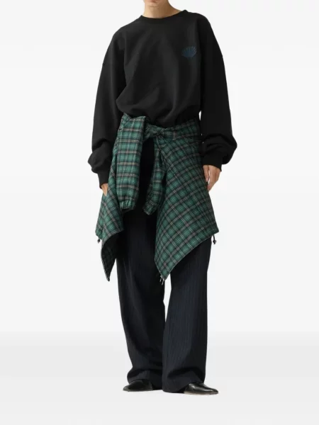 Pulover New Amsterdam cu broderie negru