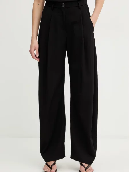 Pinko pantaloni pentru femei negru
