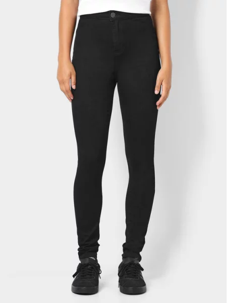 Noisy May Джинси Ella Skinny Fit чорний