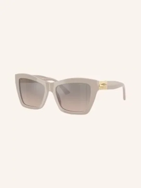 Okulary przeciwsłoneczne Jimmy Choo brązowe