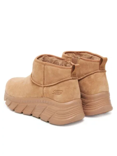 Skechers Sniego batai Bobs B Flex Hi ruda