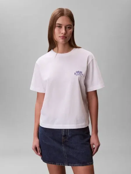Calvin Klein Jeans Tricou alb