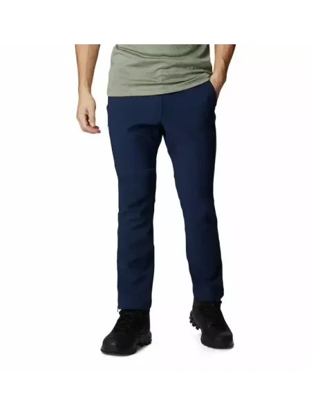 Columbia Zimowe spodnie Passo Alto III Heat Pant granatowe XS niebieskie