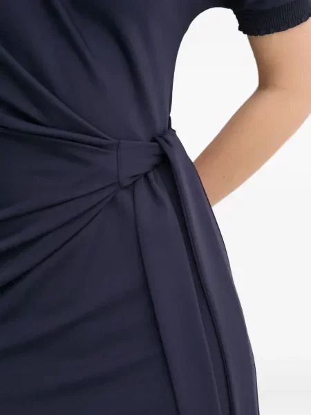 Костюм макси рокля Dvf Diane Von Furstenberg синьо