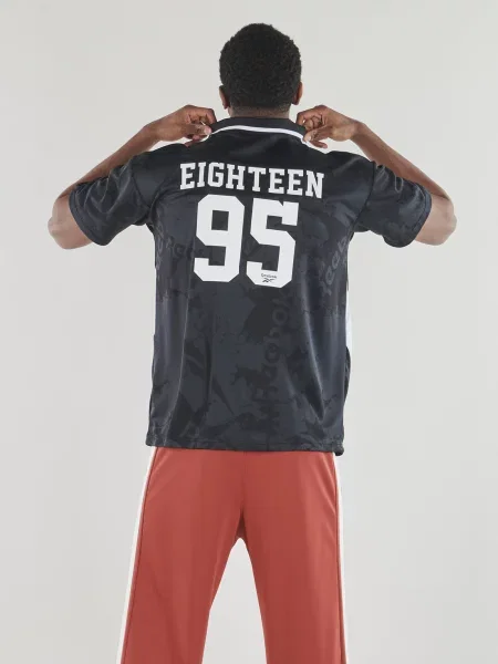 Klasična nogomet sportska majica Reebok Classic od jersey crna