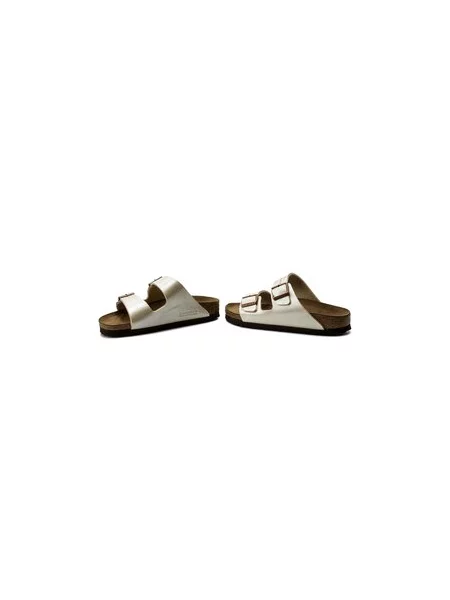 Šľapky Birkenstock Arizona Birko-Flor Zlatá