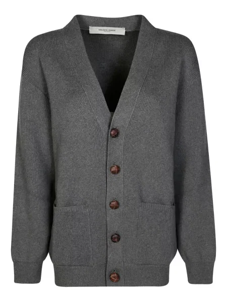 Cardigan Golden Goose cu imagine gri