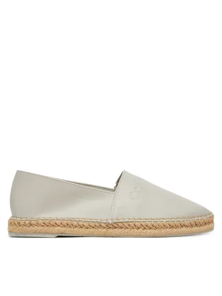 Calvin Klein Espadrilės Espadrille Lth pilka