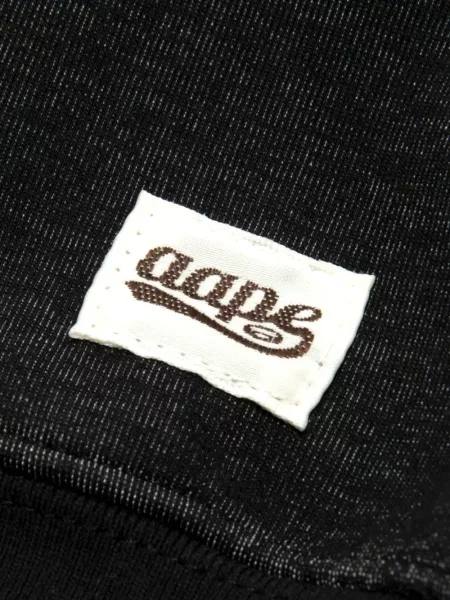 Hanorac cu glugă Aape By A Bathing Ape cu imagine negru