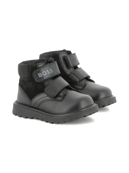 Dětské polokozačky Bosswear černé