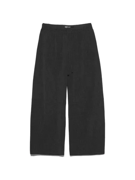 Pantaloni Bimba Y Lola de catifea cord melange gri