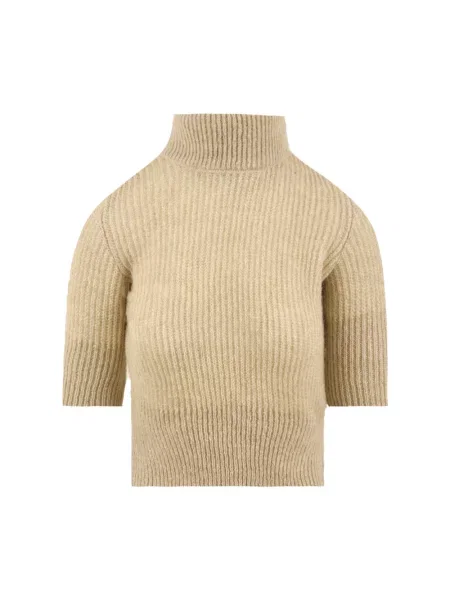 Lniany sweter Akep beżowy