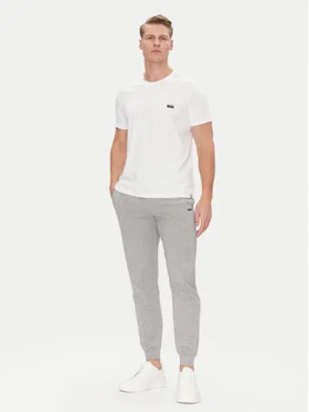 BOSS Pyžamové kalhoty Mix&Match šedý melír černá