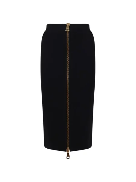 Fustă midi Elisabetta Franchi negru