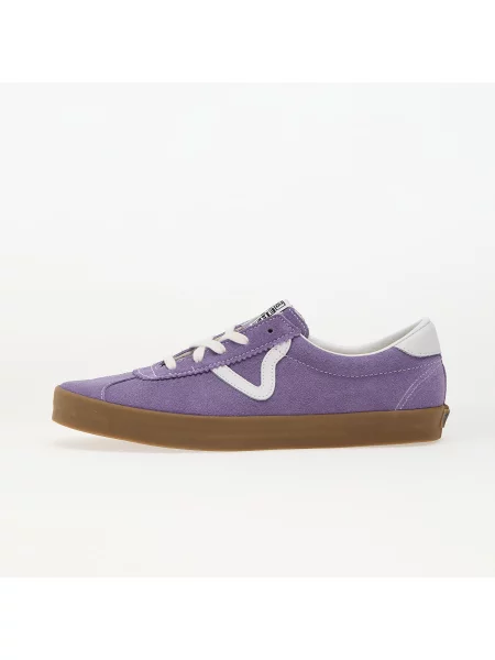 Велурени кецове Vans Sport Low лилаво виолетово