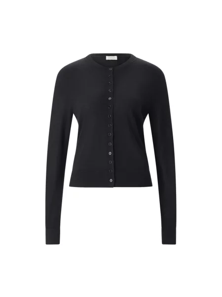 Kardigan Almada wełniany czarny