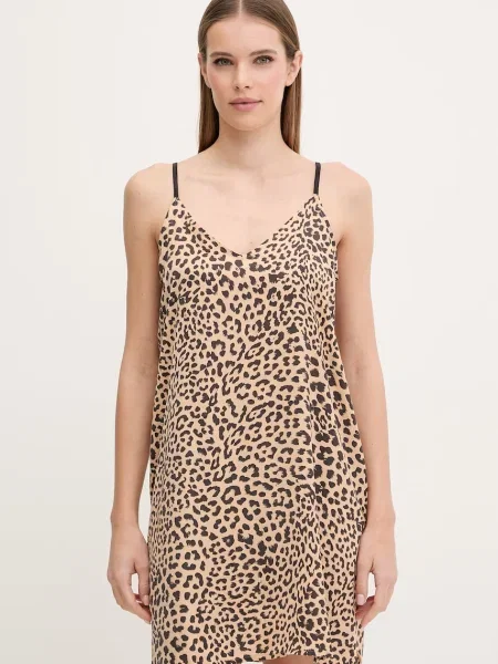 Dkny koszula nocna beżowa