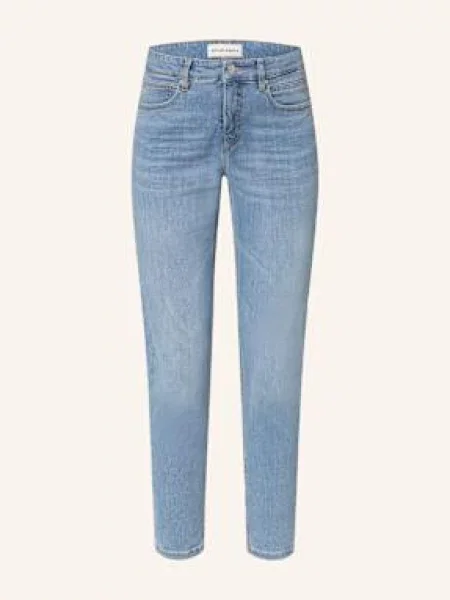 Opus Pants Jeansy Skinny Enja Ease blau niebieskie