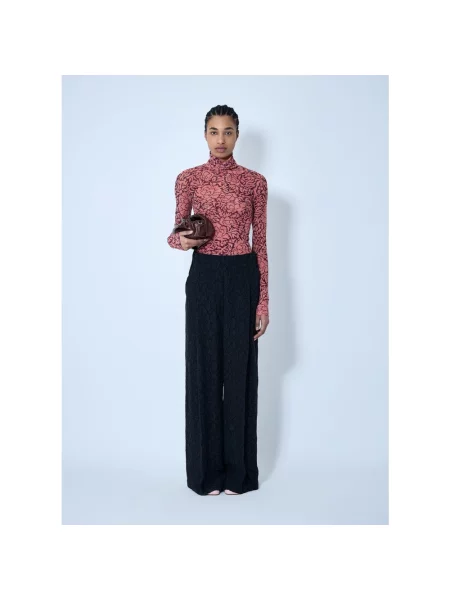 Spodnie Dries Van Noten czarne