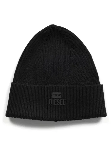 DIESEL Căciulă K-CODERLAB' negru