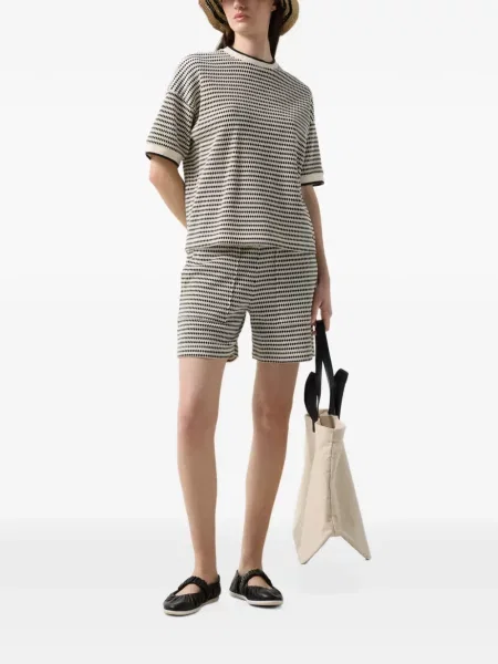 Tricou Bogner din jerseu alb