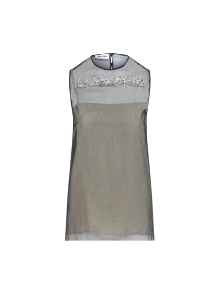 Top Miu Miu czarny