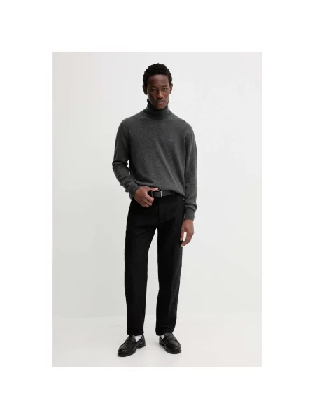 Bally sweter kaszmirowy szary