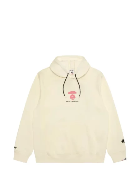 Hanorac cu glugă Aape By A Bathing Ape cu imagine cu cordon