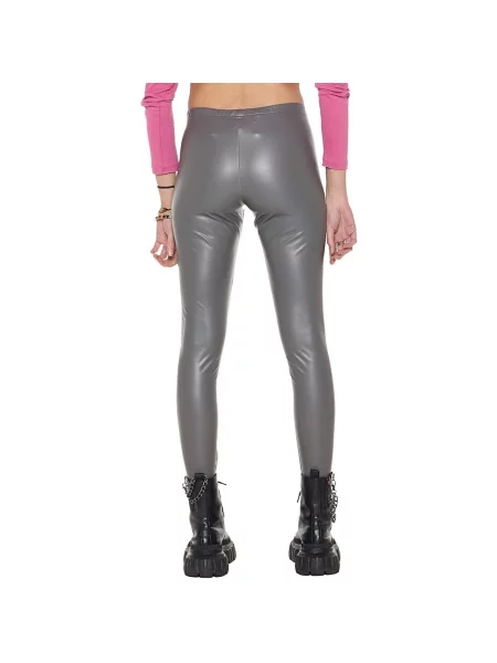 Leggings Leone 1947 cu perle din piele