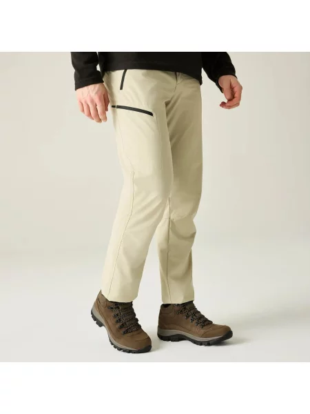 Skórzane buty trekkingowe Bayton Mid brązowe