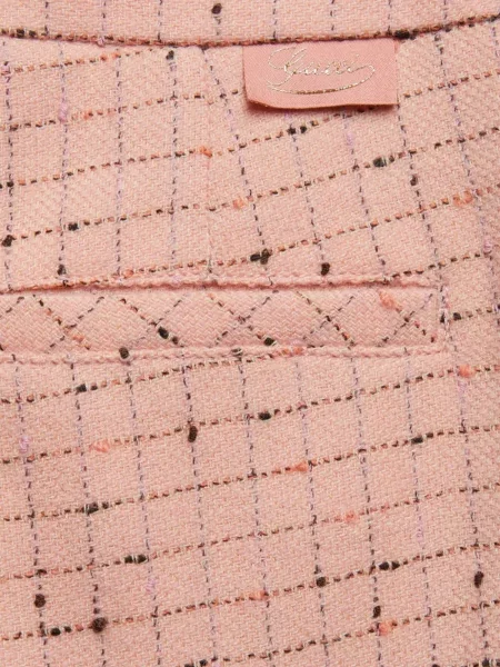 Spodnie dziecięce Gucci różowe