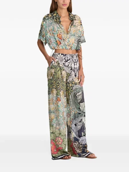 Nohavice Alice + Olivia zelená
