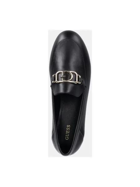 Loafersy Guess czarne