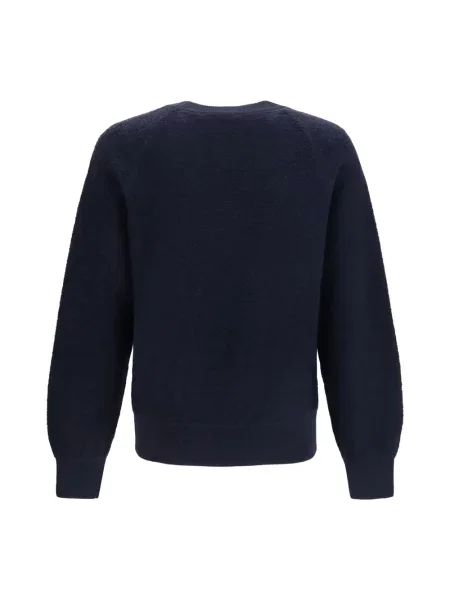 Sweter Piacenza 1733 wełniany niebieski