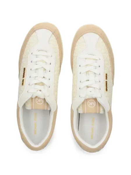 Pantofi cu toc Michael Michael Kors cu funde din piele de căprioară verde
