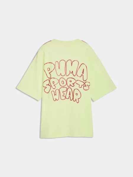 Детская футболка Puma зеленая