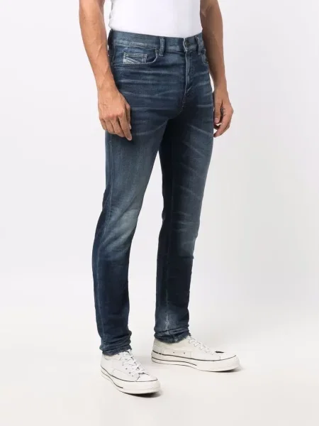 Skinny jeansy skinny Diesel czarne