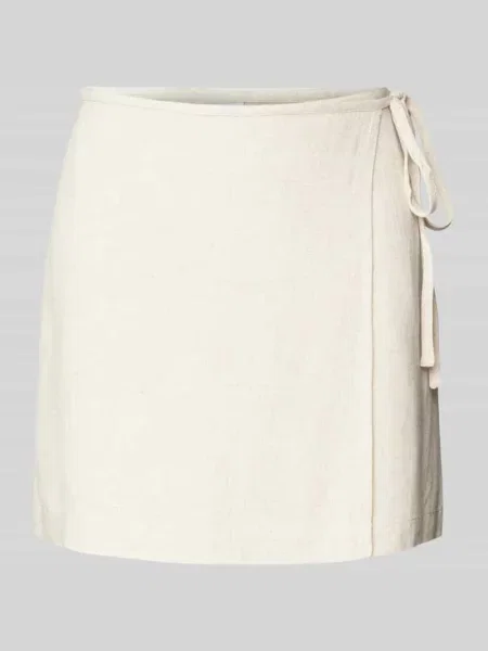 Spódnica kopertowa z dodatkiem lnu Jake*s Casual